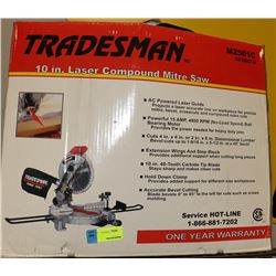 TRADESMAN 10" LASER COMOUND MITRE SAW