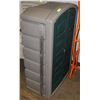 Image 1 : PLASTIC PATIO STORAGE BOX, LOCKABLE