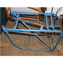 BLUE HEAVY DUTY BARREL DOLLY. TOOLS