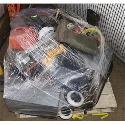 PALLET OF STORAGE LOCKER CONTENTS