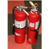 Image 1 : LOT OF TWO 10LB FIRE EXTINGUISHER.