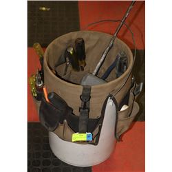 BUCKETHEAD TOOL CADDY W/ TOOLS