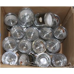CASE OF 34 NEW WHISKY TUMBLERS -