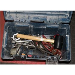 MASTERCRAFT TOOL BOX W/ CONTENTS INCLUDES A
