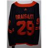 Image 1 : NEW OILERS THIRD JERSEY #29 DRAISAITL SIZE XL.