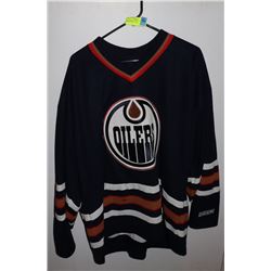 OILERS JERSEY SZ XXL