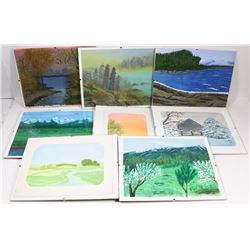 8 JULIA TUTTLE ART ORIGINALS