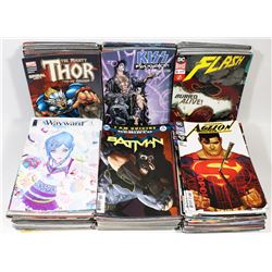 BOX OF ASSORTED COMICS.