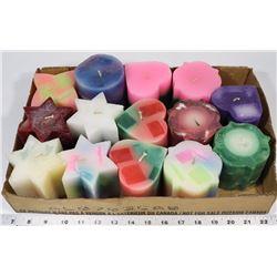 LARGE LOT OF CANDLES