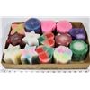 Image 1 : LARGE LOT OF CANDLES