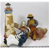 Image 1 : 3 MARITIME THEME FIGURINES