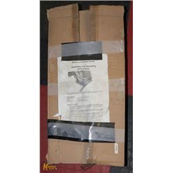 REMOVABLE MOTORCYCLE WHEEL CHOCK.