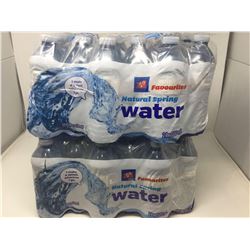 Lot of Natural Spring Water