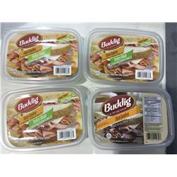Lot of Frozen Buddig Ham & Turkey (4 x 250g)