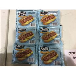 Lot of Swift Cheddar Cheese Smoked Sausage (6 x 300g)