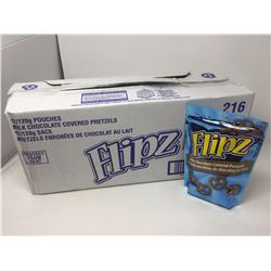 Case of Flipz Milk Chocolate Covered Pretzels (12 x 120g)