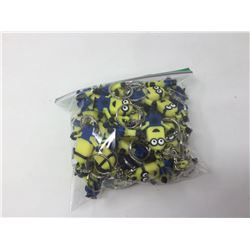 Lot of Rubber Minion Keychains