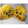 Image 1 : Lot of Plush Emoji Pillows (2ct)