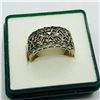 Image 4 : Silver Marcasite Ring (~weight 5.6g), Suggested Retail Value $100