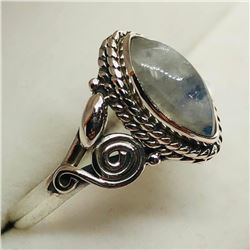Silver Moonstone Ring, Suggested Retail Value $120