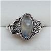 Image 2 : Silver Moonstone Ring, Suggested Retail Value $120