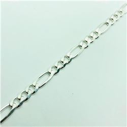 Silver Link Chain Bracelet (~weight 14g), Suggested Retail Value $300 (Estimated Selling Price from 