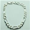 Image 3 : Silver Link Chain Bracelet (~weight 14g), Suggested Retail Value $300 (Estimated Selling Price from 