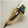 Image 1 : Silver Blue Topaz Ring (~weight 5.3g), Suggested Retail Value $100