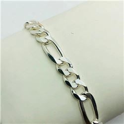 Silver Link Chain Bracelet (~weight 15.07g), Suggested Retail Value $300 (Estimated Selling Price fr