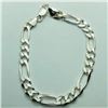 Image 3 : Silver Link Chain Bracelet (~weight 15.07g), Suggested Retail Value $300 (Estimated Selling Price fr