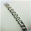 Image 1 : Silver Link Chain Bracelet (~weight 16.35g), Suggested Retail Value $300 (Estimated Selling Price fr