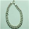 Image 3 : Silver Link Chain Bracelet (~weight 16.35g), Suggested Retail Value $300 (Estimated Selling Price fr