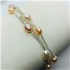 Image 1 : Freshwater Pearl Braclet And Necklace Set, Suggested Retail Value $200 (Estimated Selling Price from