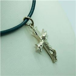 Silver Cross Pendant Pendant, Suggested Retail Value $50