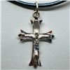 Image 2 : Silver Cross Pendant Pendant, Suggested Retail Value $50