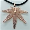 Image 2 : Natural Leaf Pendant, Suggested Retail Value $60