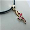 Image 1 : Silver Cross Shaped Pendant, Suggested Retail Value $60