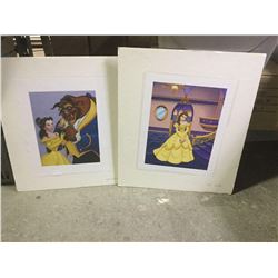Lot of Matted Art Prints (Approx 24 x 32 inch)