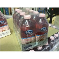Case of Ocean Spray Pink Lite Cranberry/Rose Drink (8 x 1.89L)