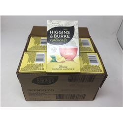 Case of Higgins & Burke Naturals Black Tea Treetop Lemon (6 x 20)