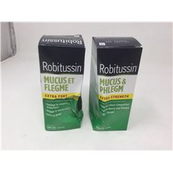 Lot of Robitussin Mucus & Phlegm Extra Strength (2 x 100ml)