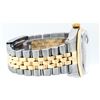 Image 3 : Rolex Mens 2 Tone 14K Black Tapestry Index 36MM Datejust Wristwatch With Rolex B