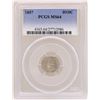 Image 1 : 1857 Seated Liberty Half Dime Coin PCGS MS64