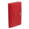 Image 1 : Chanel Red Leather Stitched Long Wallet