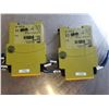 Image 3 : (2) PILZ PNOZ e1p 24VDC 2n/o SAFETY RELAY