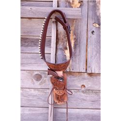 Cowboy Package with Custom Carved Leather Accessories