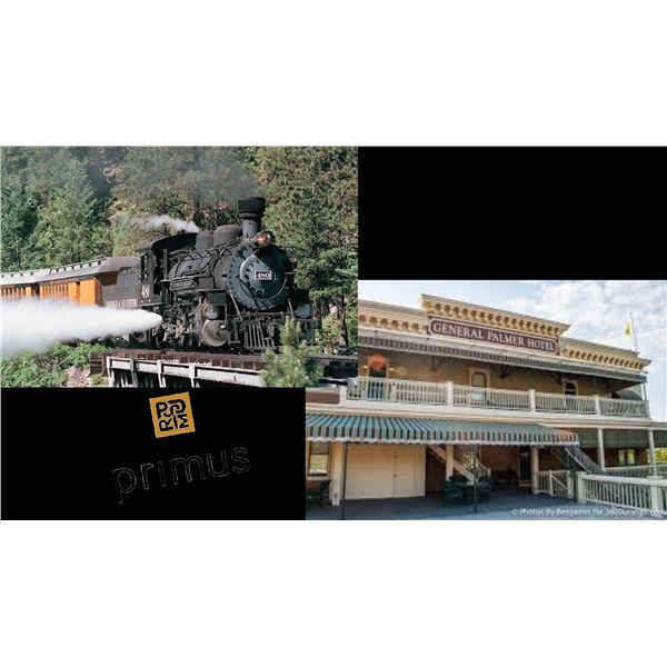 Durango & Silverton Narrow Gauge train plus dinner and a night in a hotel
