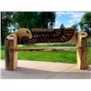 Image 2 : Handmade Chainsaw Carved Wooden Bench