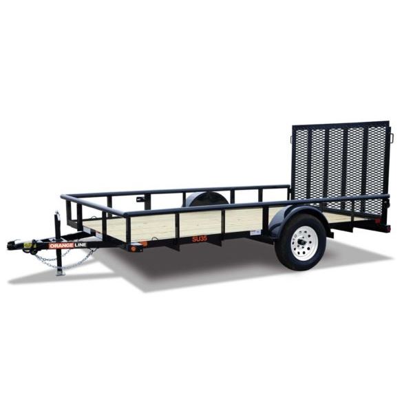 Orange Line SU35 Single-Axle 12' Utility Trailer