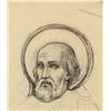 Image 1 : Graphite Sketch Study of St. Paul